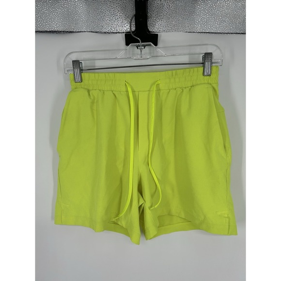 Lululemon Channel Cross Swim Short 5" 5 Inch Inseam Highlight Yellow M7AS1S Smal - Picture 1 of 7